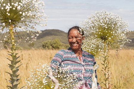 coletora quilombola agripina - foto bruna braz